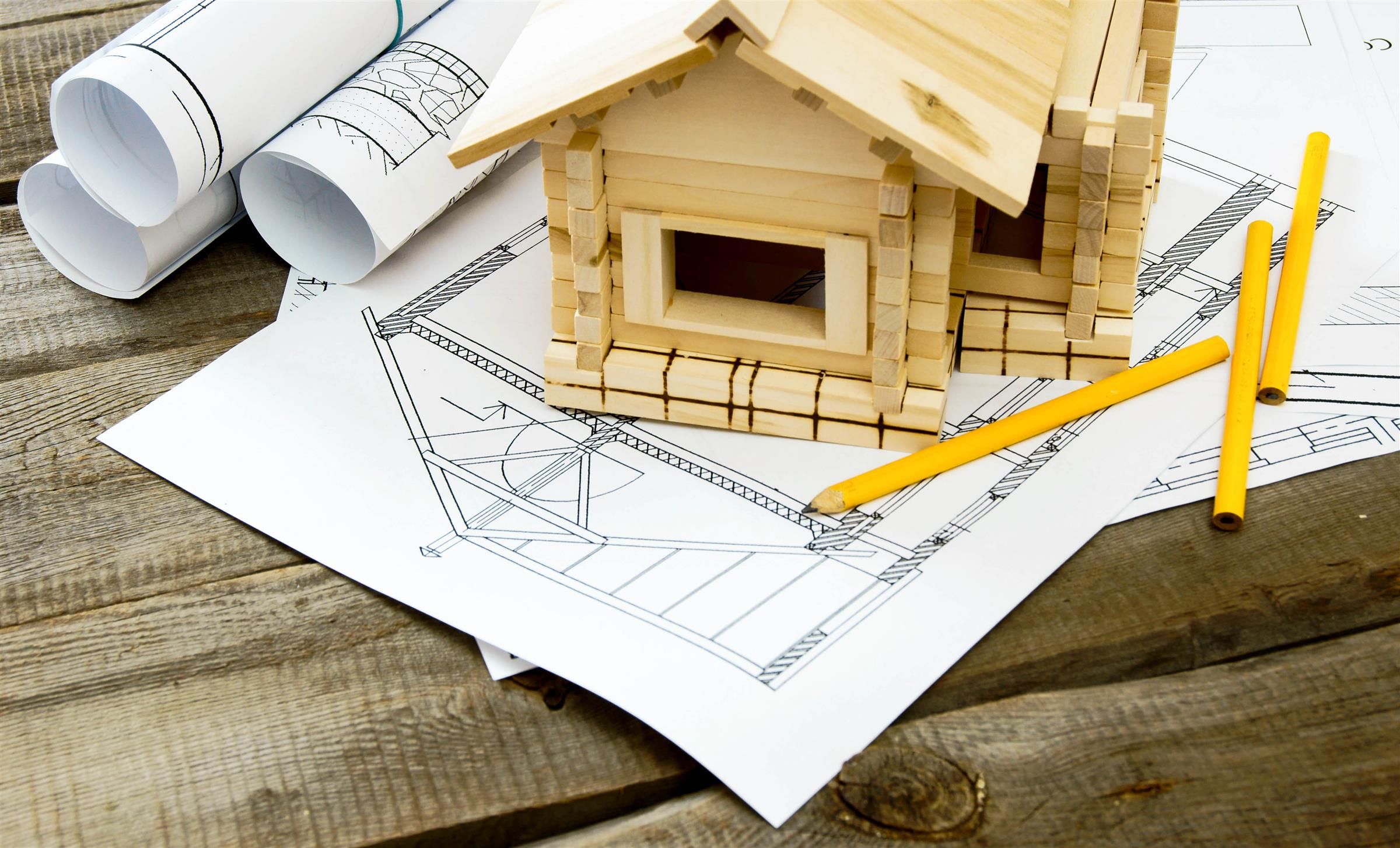 Construction of a model house